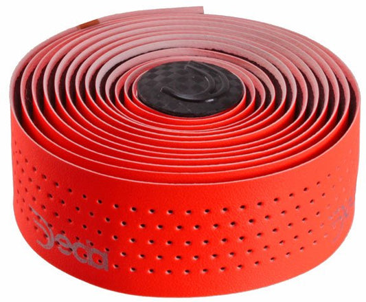 Bar Tape Deda Elementi Deda Elementi Mistral Handlebar Tape Fluorescent Orange Firebrick