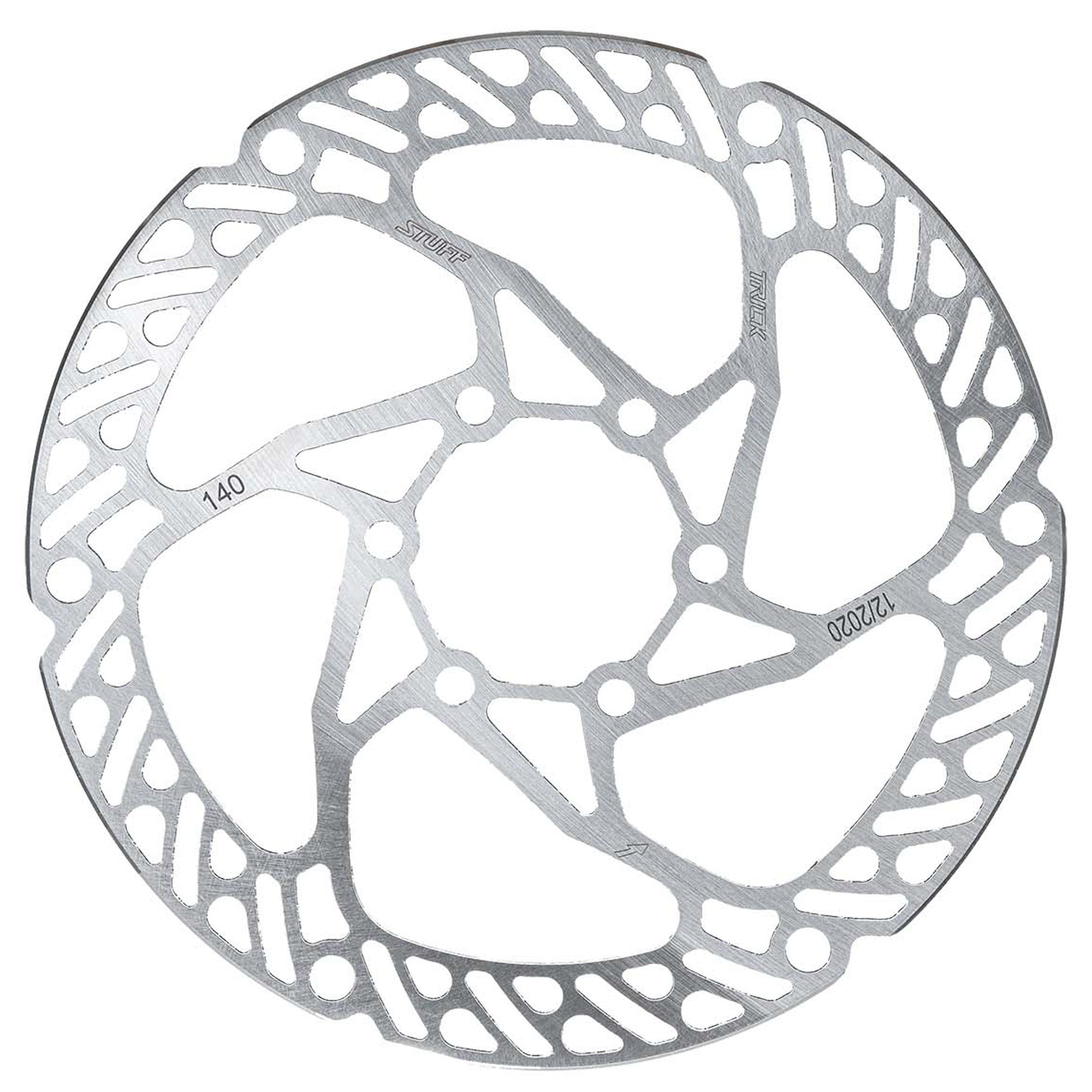 Disc Rotor Trickstuff Trickstuff Ultra Light 140mm Rotor 6-Bolt Silver Gray