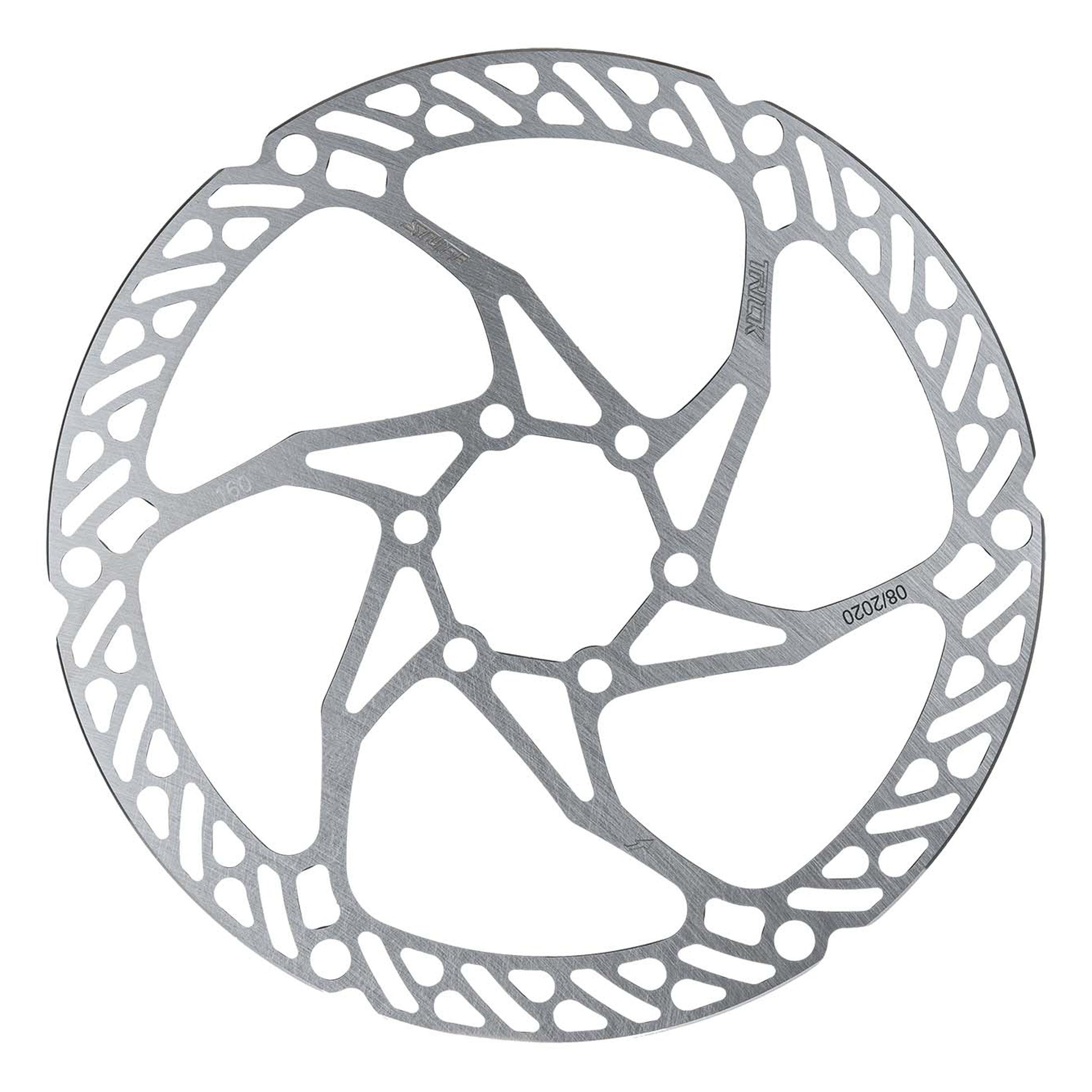 Disc Rotor Trickstuff Trickstuff Ultra Light 180mm Rotor 6-Bolt Silver Dark Gray