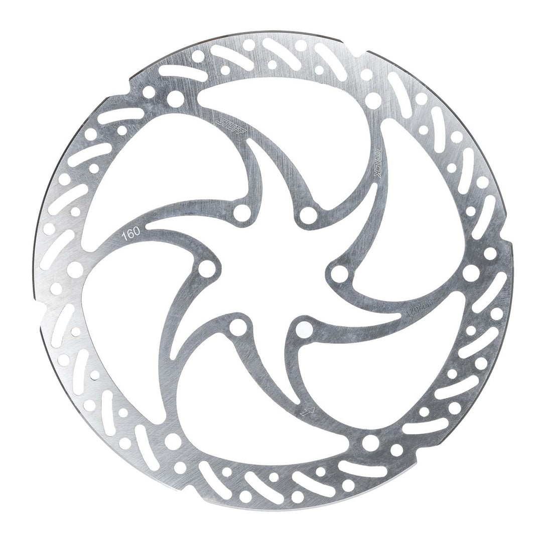 Disc Rotor Trickstuff Trickstuff Heavy Duty 160mm Rotor 6-Bolt Silver Dark Gray
