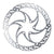 Disc Rotor Trickstuff Trickstuff Heavy Duty 160mm Rotor 6-Bolt Silver Dark Gray