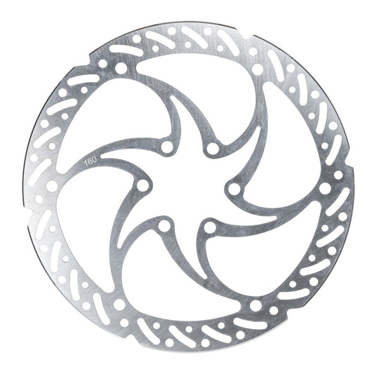 Disc Rotor Trickstuff Trickstuff Heavy Duty 160mm Rotor 6-Bolt Silver Dark Gray