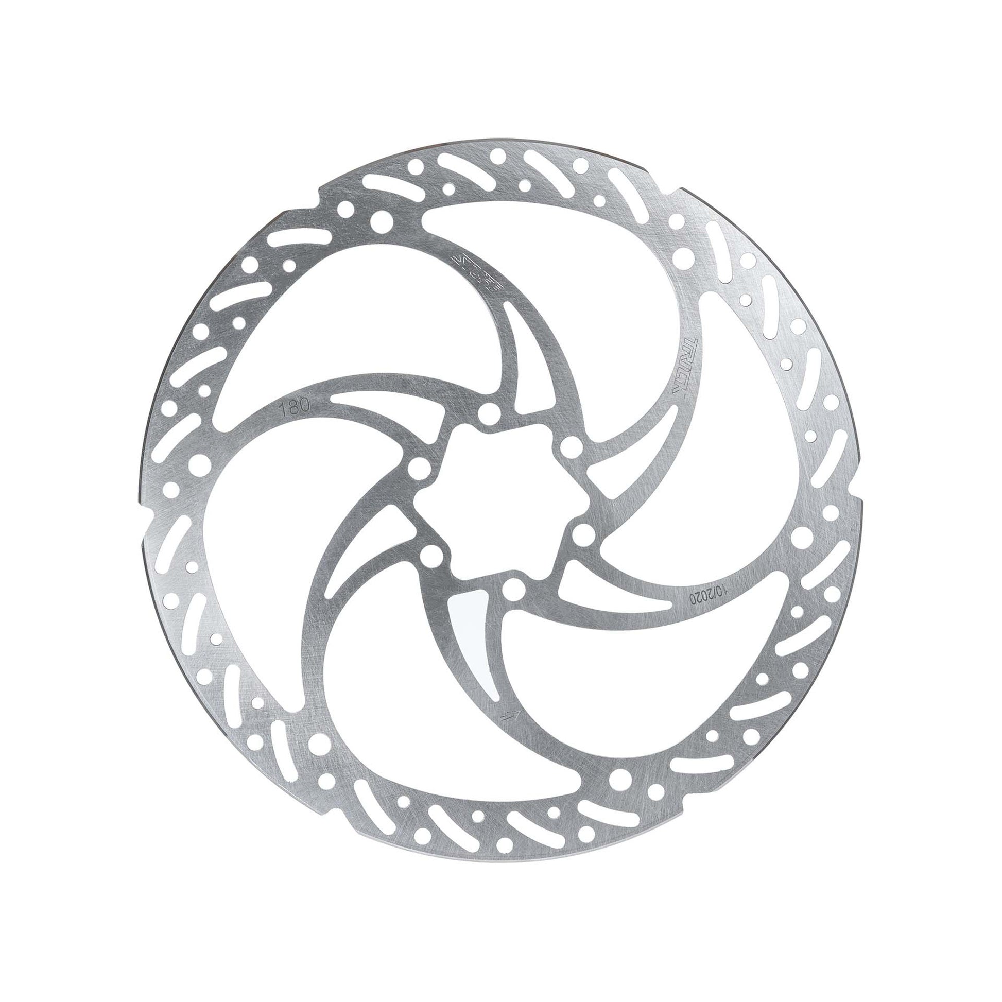 Disc Rotor Trickstuff Trickstuff Heavy Duty 180mm Rotor 6-Bolt Silver Dark Gray