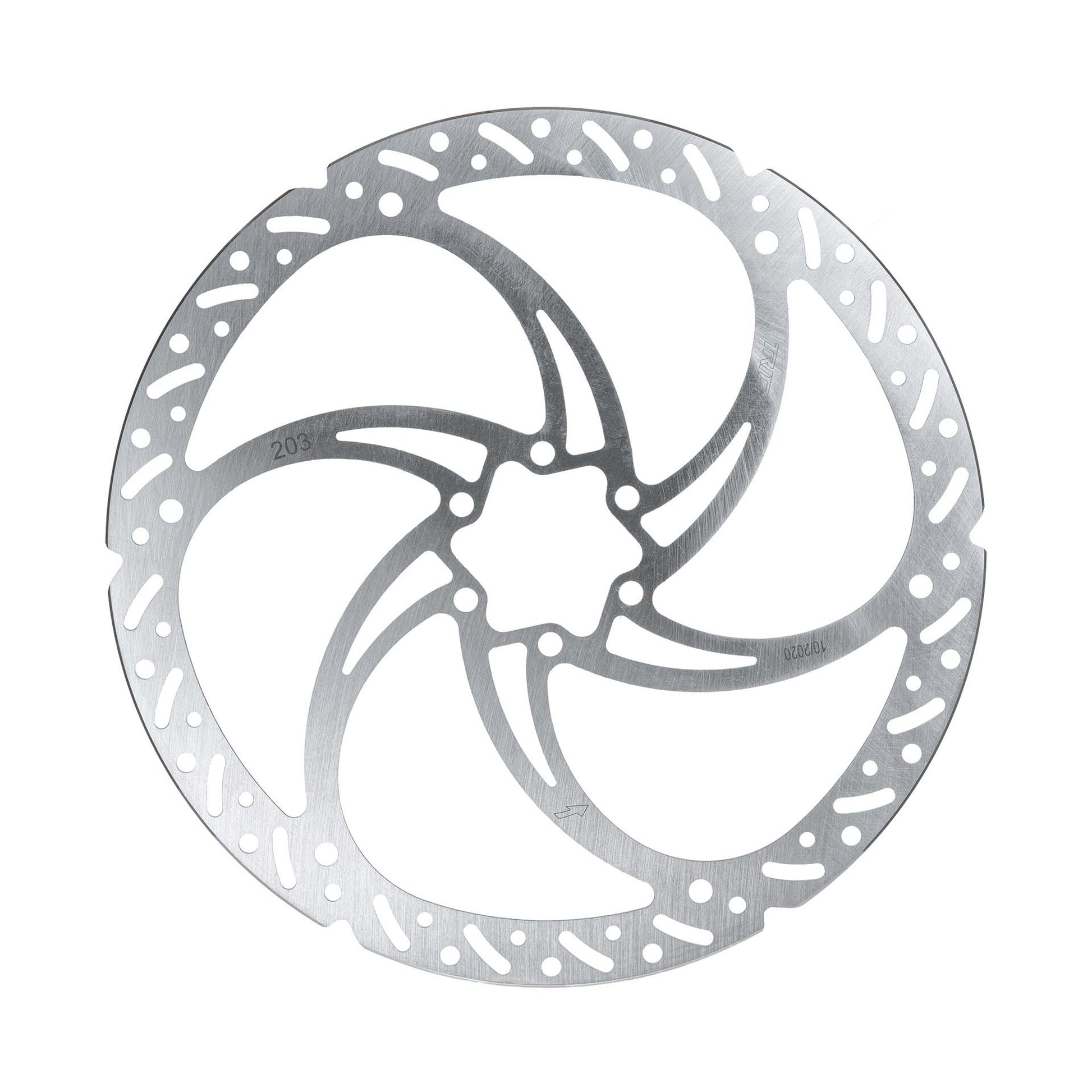 Disc Rotor Trickstuff Trickstuff Heavy Duty 203mm Rotor 6-Bolt Silver Gray