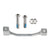Disc Brake Adapters & Bolts Trickstuff Trickstuff +20 PM 74mm Caliper Adapter PM160 Silver Dark Gray