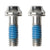 Disc Brake Adapters & Bolts Trickstuff Trickstuff Titanium Post Mount Bolt Kit (2) M6x18 bolts/washers Dark Slate Gray