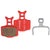 Disc Brake Pads Trickstuff Trickstuff 630 Pads Formula Mega ONE R1 C1  Power Chocolate