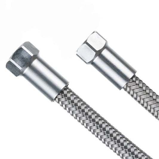 Disc Hose and Parts Trickstuff Trickstuff Goodridge Raw Hose Kit w/Union Nuts 2000mm Silver Gray