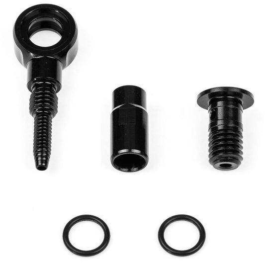 Disc Hose and Parts Trickstuff Trickstuff Banjo Kit For Beta Kevlar Hose Black Each Dark Slate Gray