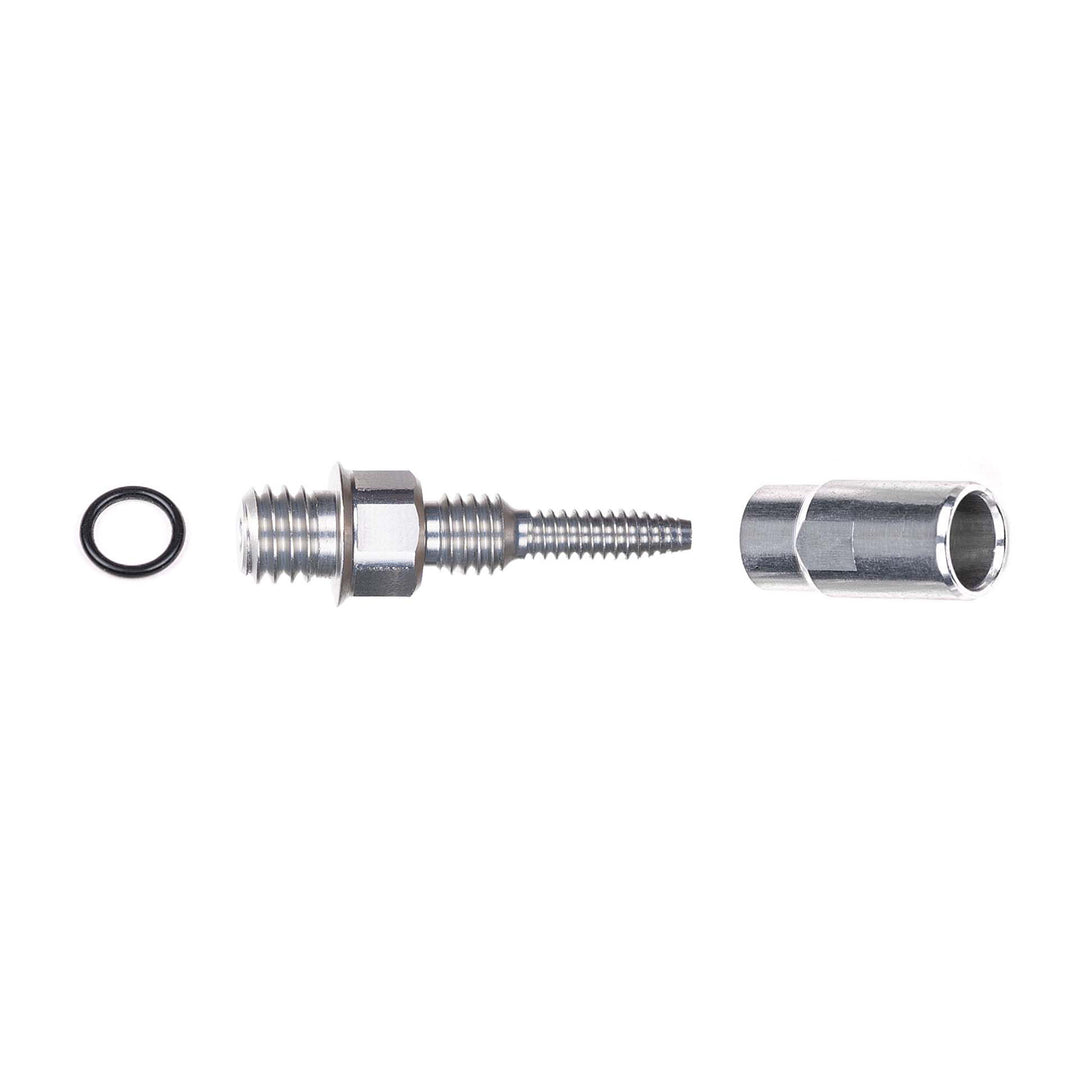 Disc Hose and Parts Trickstuff Trickstuff M6x1 Fitting For Beta Kevlar Hose Silver Each Light Slate Gray