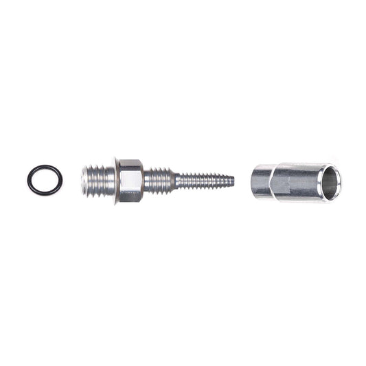 Disc Hose and Parts Trickstuff Trickstuff M6x1 Fitting For Beta Kevlar Hose Silver Each Light Slate Gray