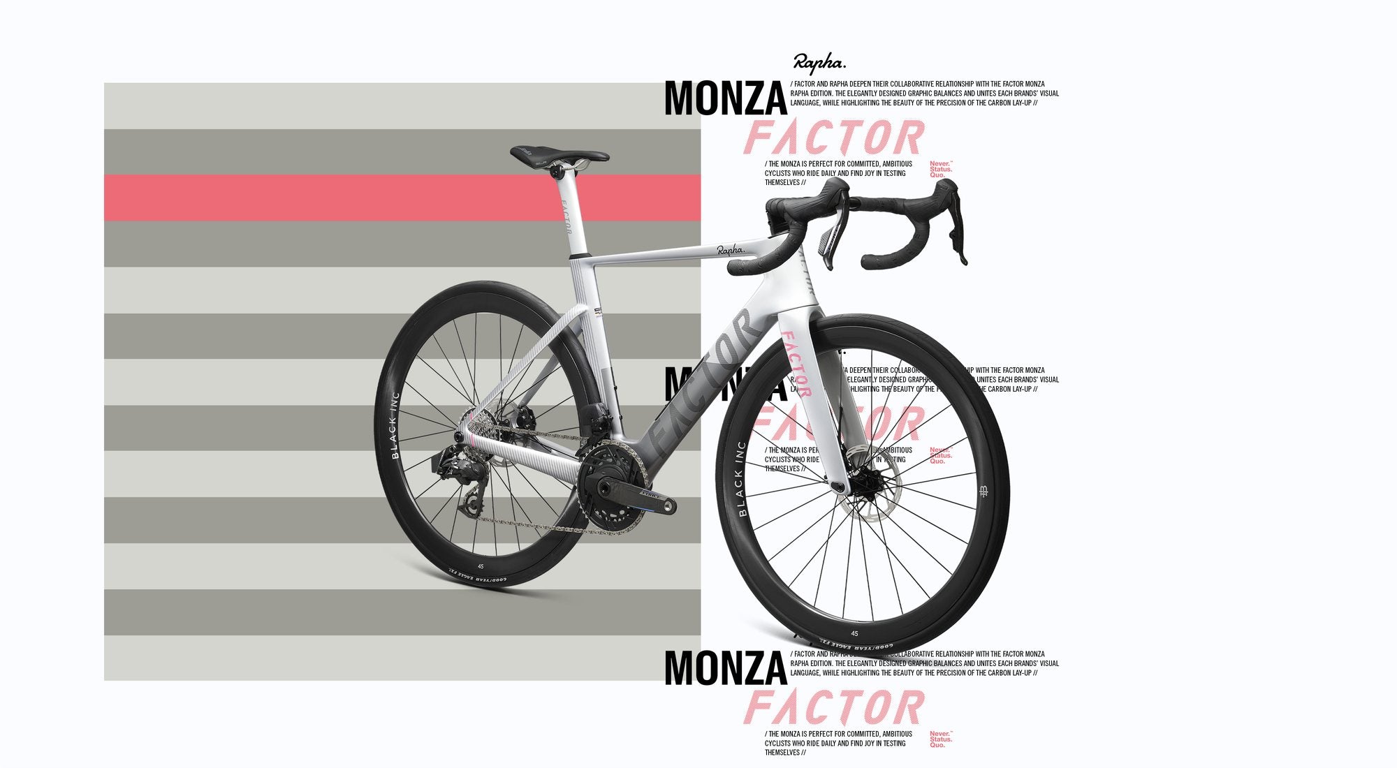Factor Monza Rapha Edition road bike