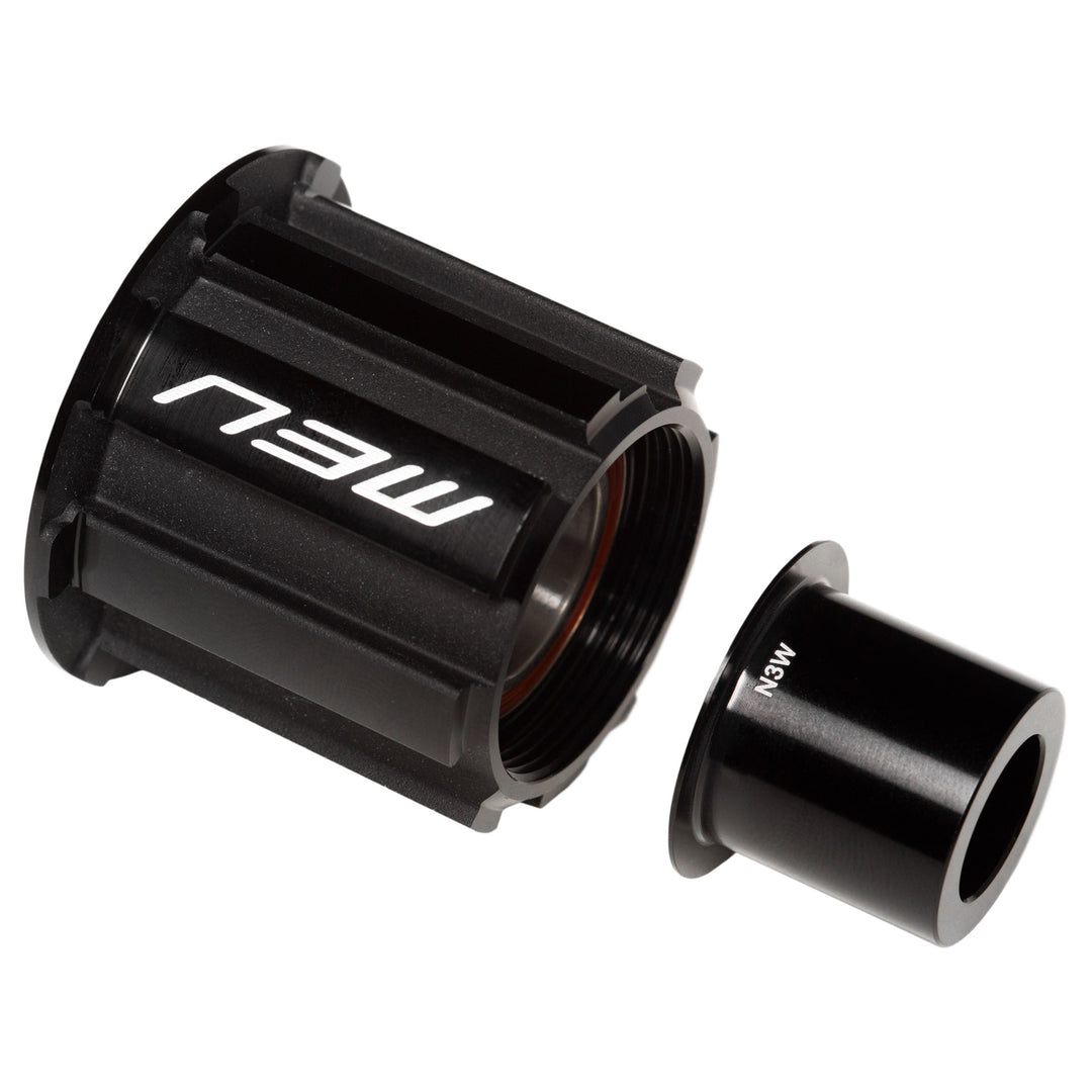 Freehubs DT Swiss DT Swiss Ratchet Freehub Body - Campagnolo N3W Standard Aluminum Sealed Bearing Kit w/ End Cap 12 x 142 mm Black