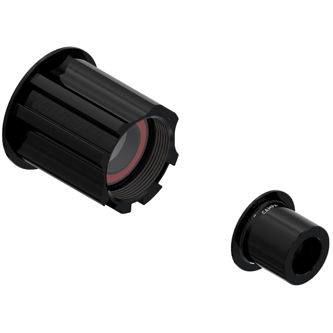Freehubs DT Swiss DT Swiss Ratchet EXP Freehub Body - Campagnolo 9 - 12s Standard Aluminum Sealed Bearing Kit w/ End Cap 12 x 142 mm Black