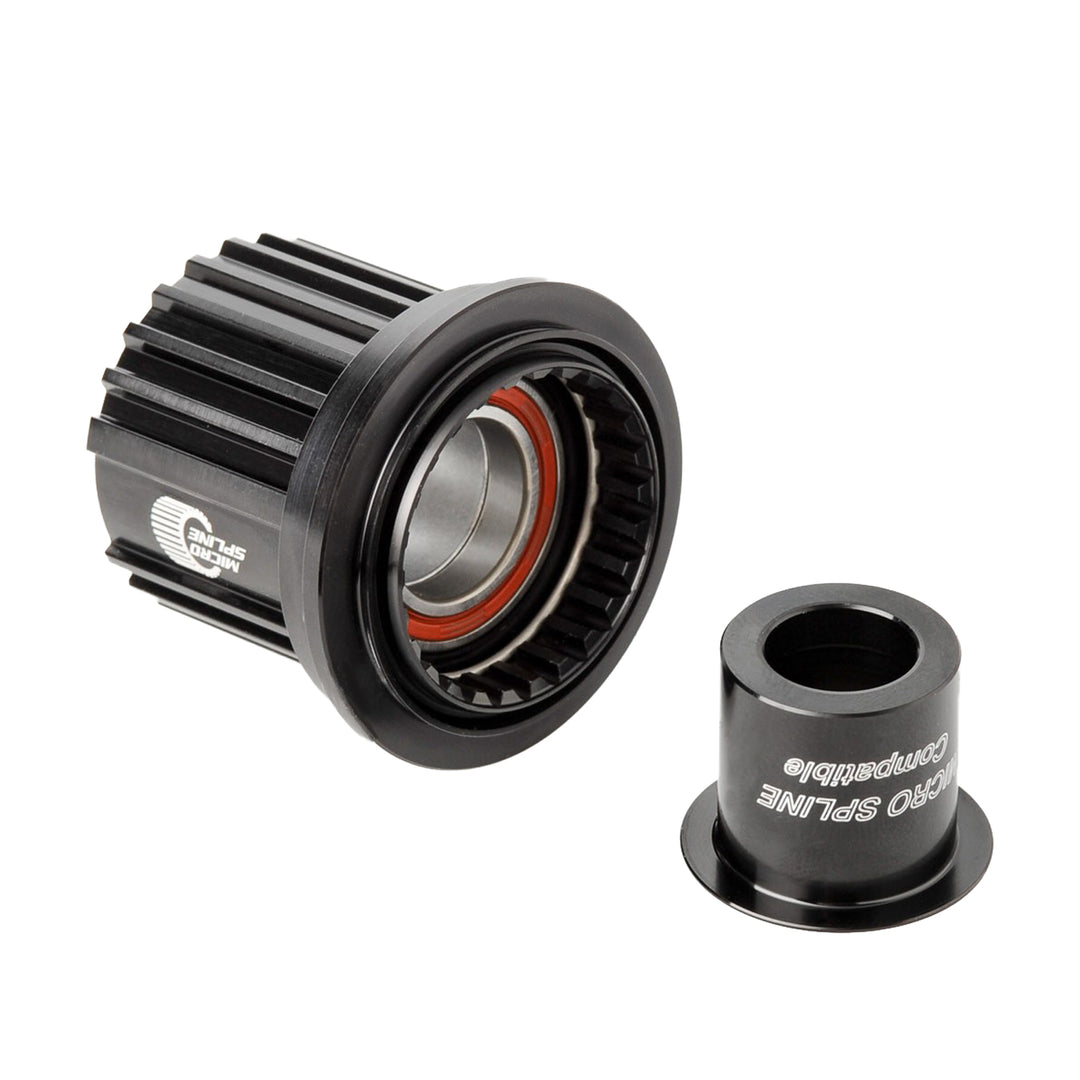 Freehubs DT Swiss DT Swiss Ratchet Freehub Body - Shimano Micro Spline MTN Light Aluminum Sealed Bearing Kit w/ End Cap 12 x 142/148 mm Dark Slate Gray