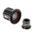 Freehubs DT Swiss DT Swiss Ratchet Freehub Body - Shimano Micro Spline MTN Light Aluminum Sealed Bearing Kit w/ End Cap 12 x 142/148 mm Dark Slate Gray