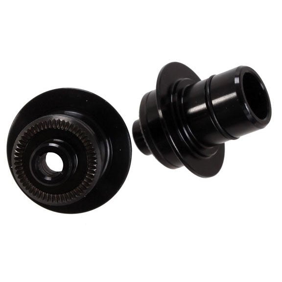 Front Axle Conversion Kit DT Swiss DT Swiss Front End Caps - QR/12/15 x 100mm 350 370 Black