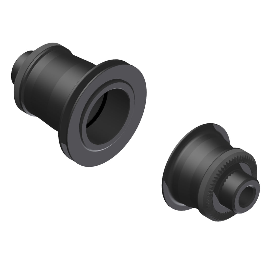 Hub Parts DT Swiss DT Swiss EXP 5x135mm QR End Cap Kit XDR Dark Slate Gray