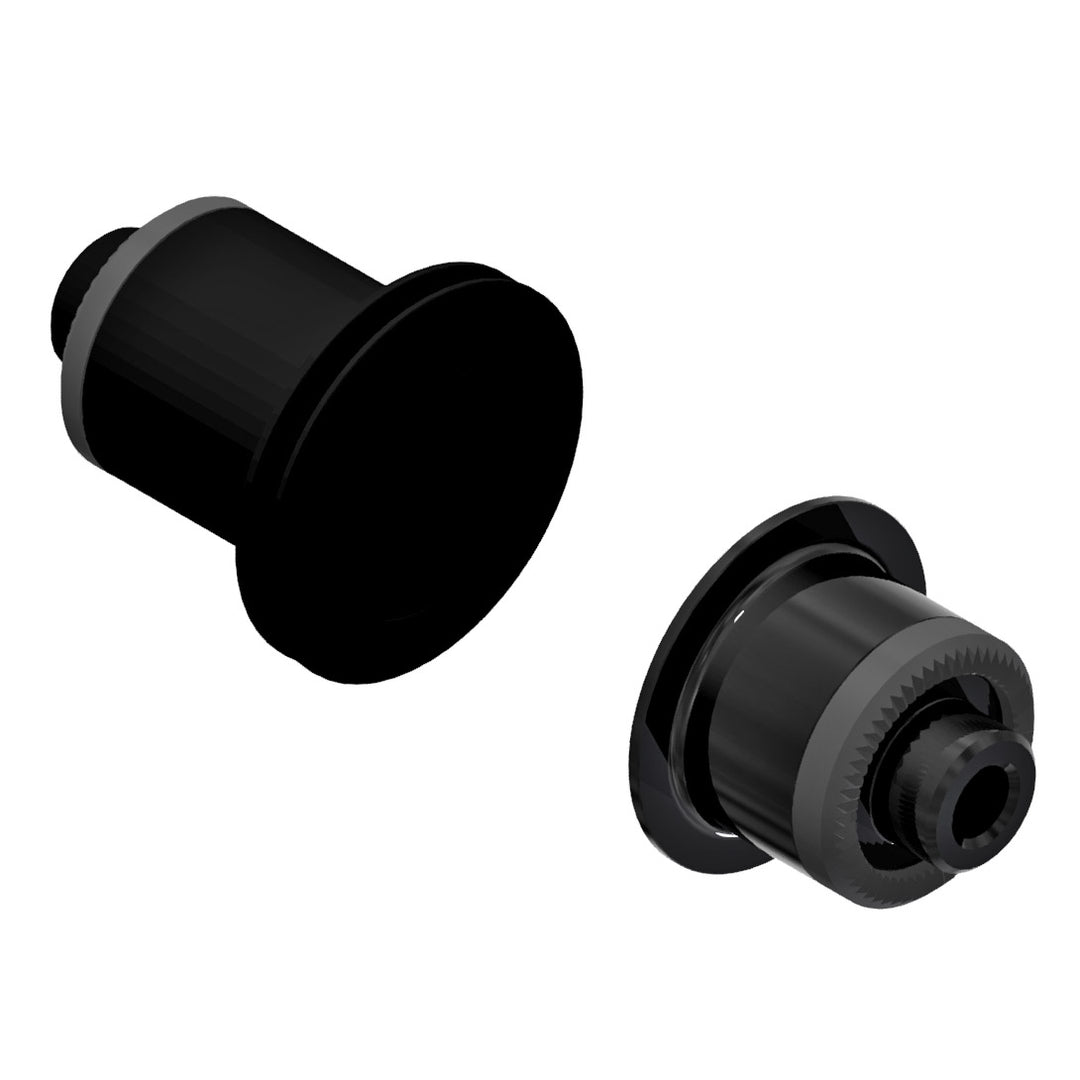 Hub Parts DT Swiss DT Swiss 5x135mm QR End Cap Kit Campagnolo 9-11sp Rr Hubs Black