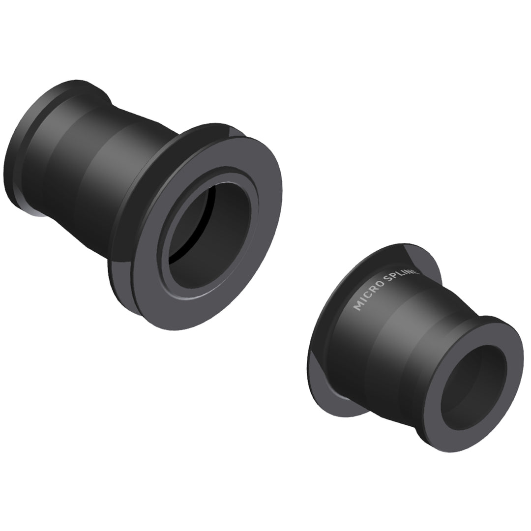 Rear Axle Conversion Kit DT Swiss DT Swiss Rear Axle Conversion Kit - 12 mm Thru axle Press fit Shimano Micro Spline BLK Dark Slate Gray