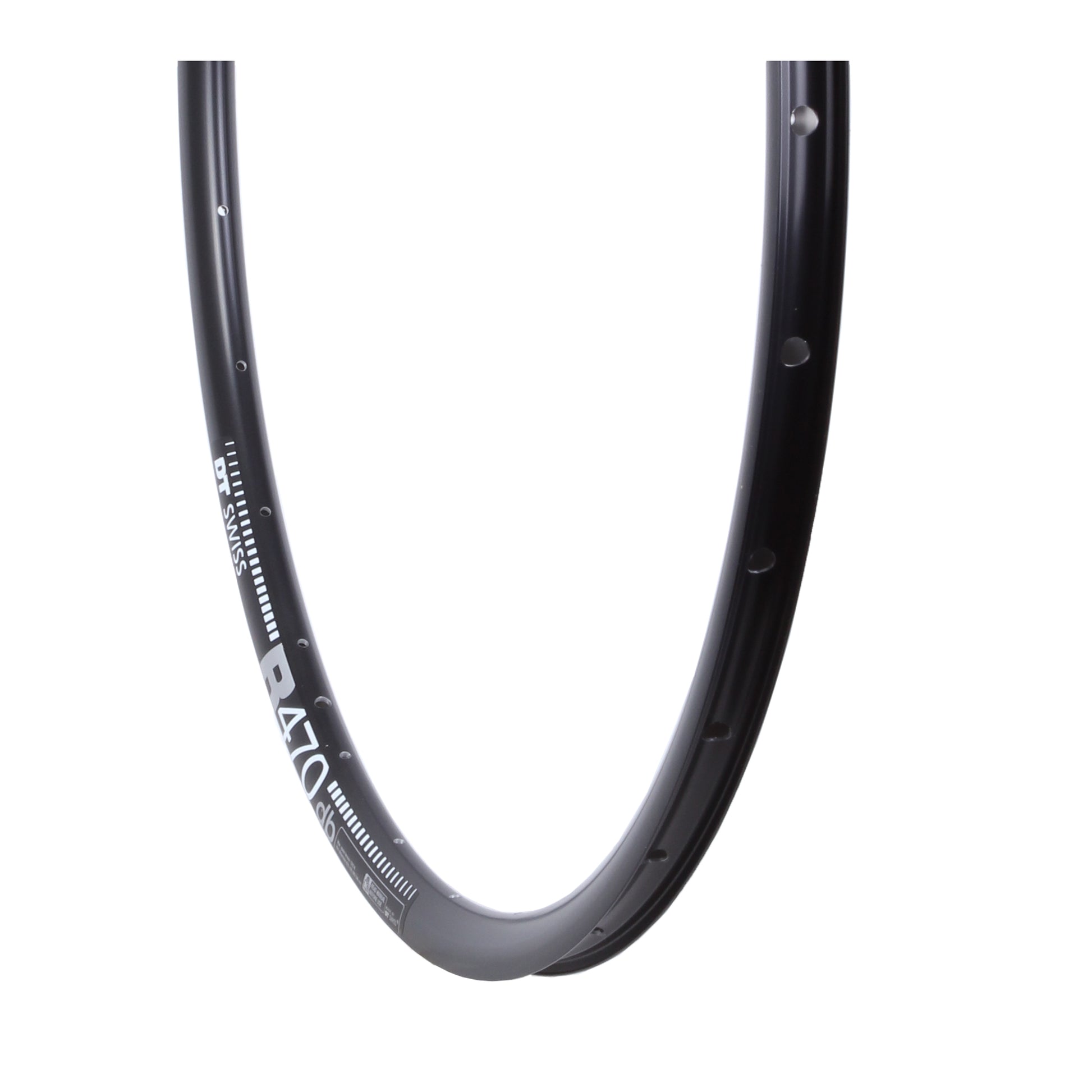 Rims DT Swiss DT Swiss R 470 Disc 700c Rim 28h Dark Slate Gray