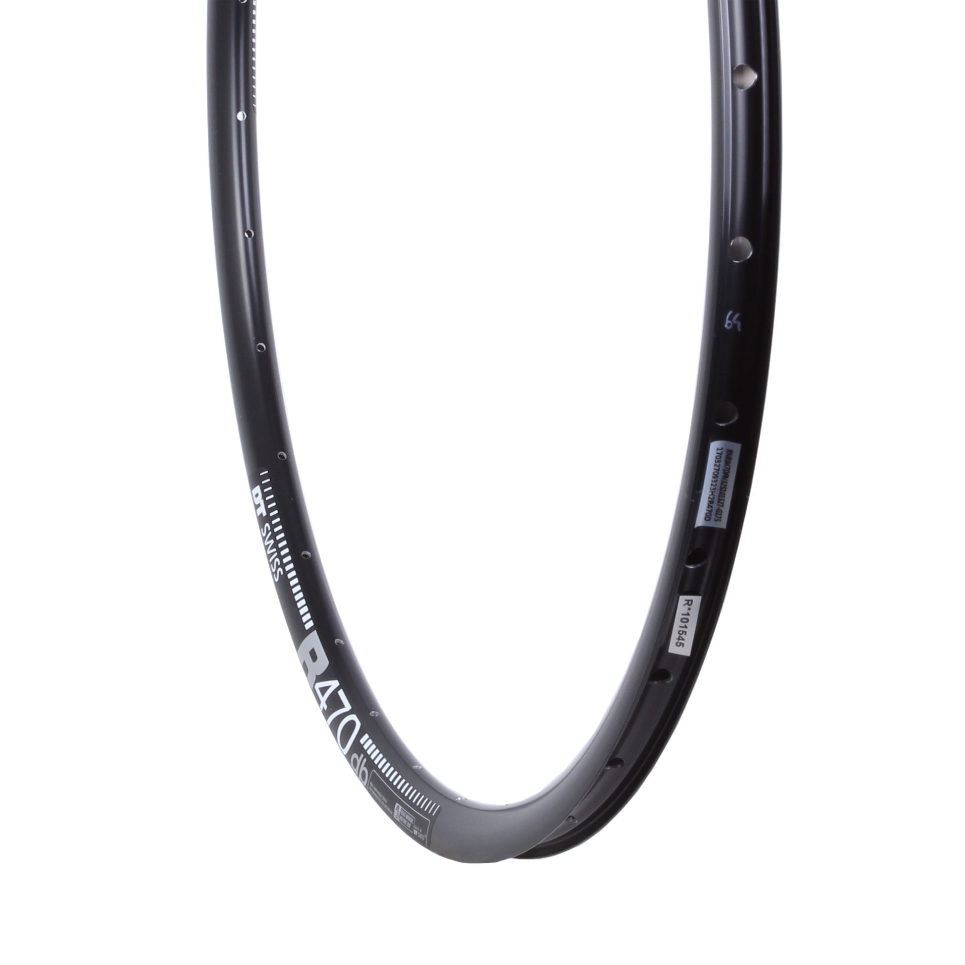 Rims DT Swiss DT Swiss R 470 Disc 700c Rim 32h Dark Slate Gray