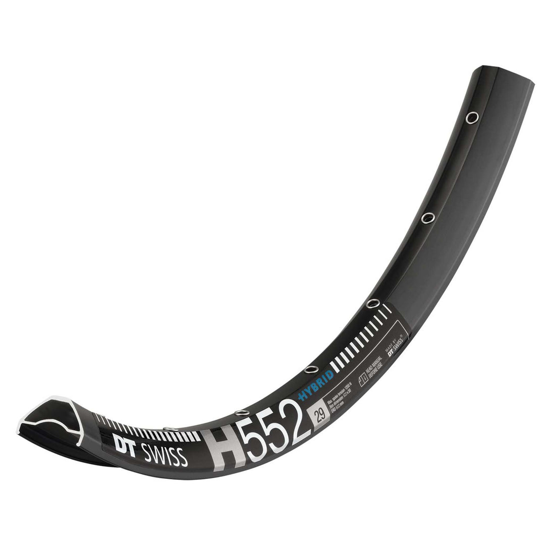 Rims DT Swiss DT Swiss H 552 Tubeless Ready 29" Disc Rim 32h Black Dark Slate Gray