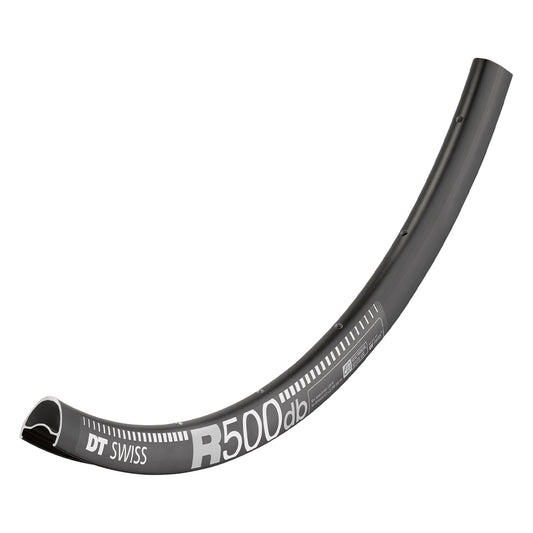 Rims DT Swiss DT Swiss R 500 Disc 700c Rim 32h Black Dim Gray