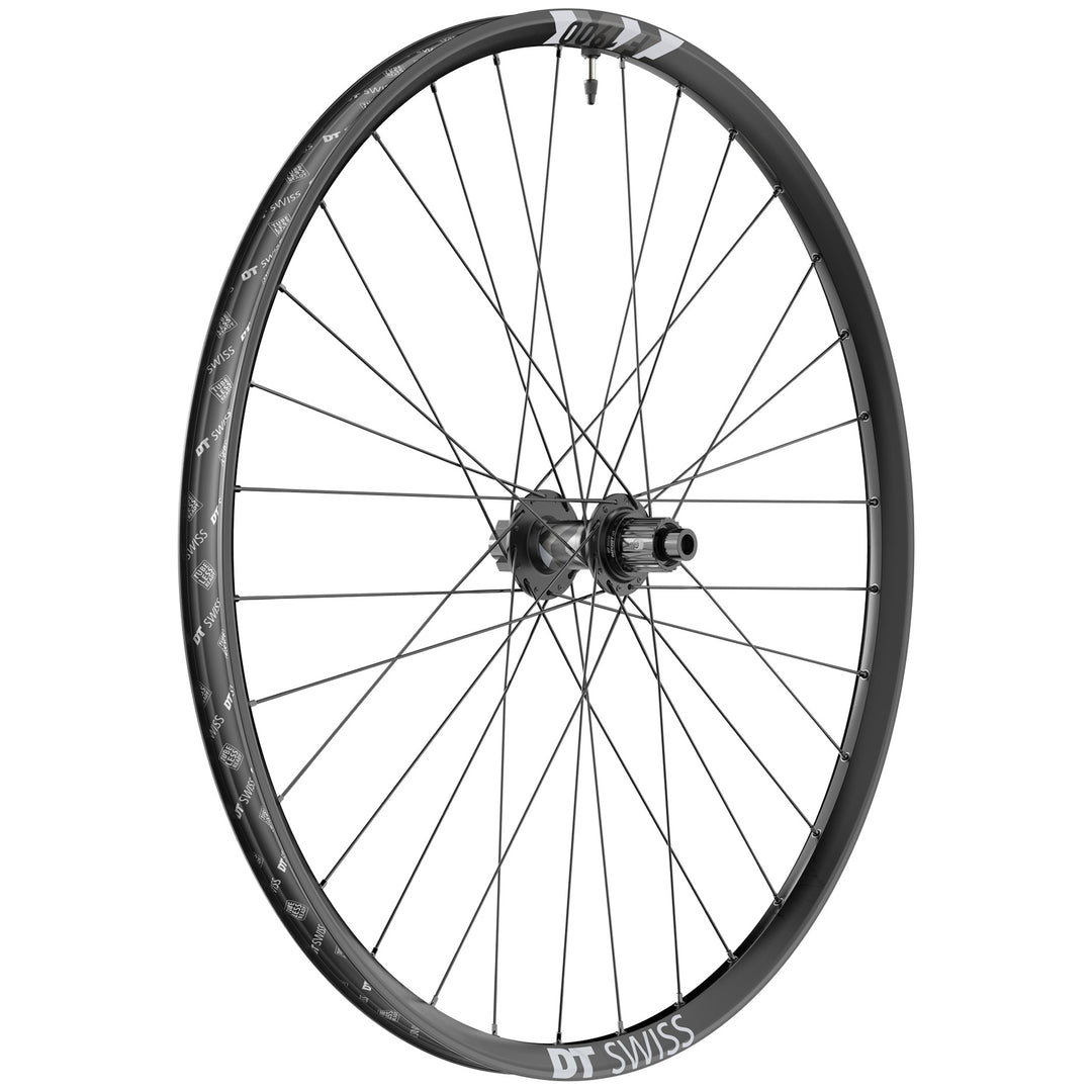 Rear Wheel DT Swiss DT Swiss F 1900 Classic Rear Wheel - 29" 12 x 148mm 6-Bolt Micro Spline Ratchet LN 18 BLK Dark Slate Gray