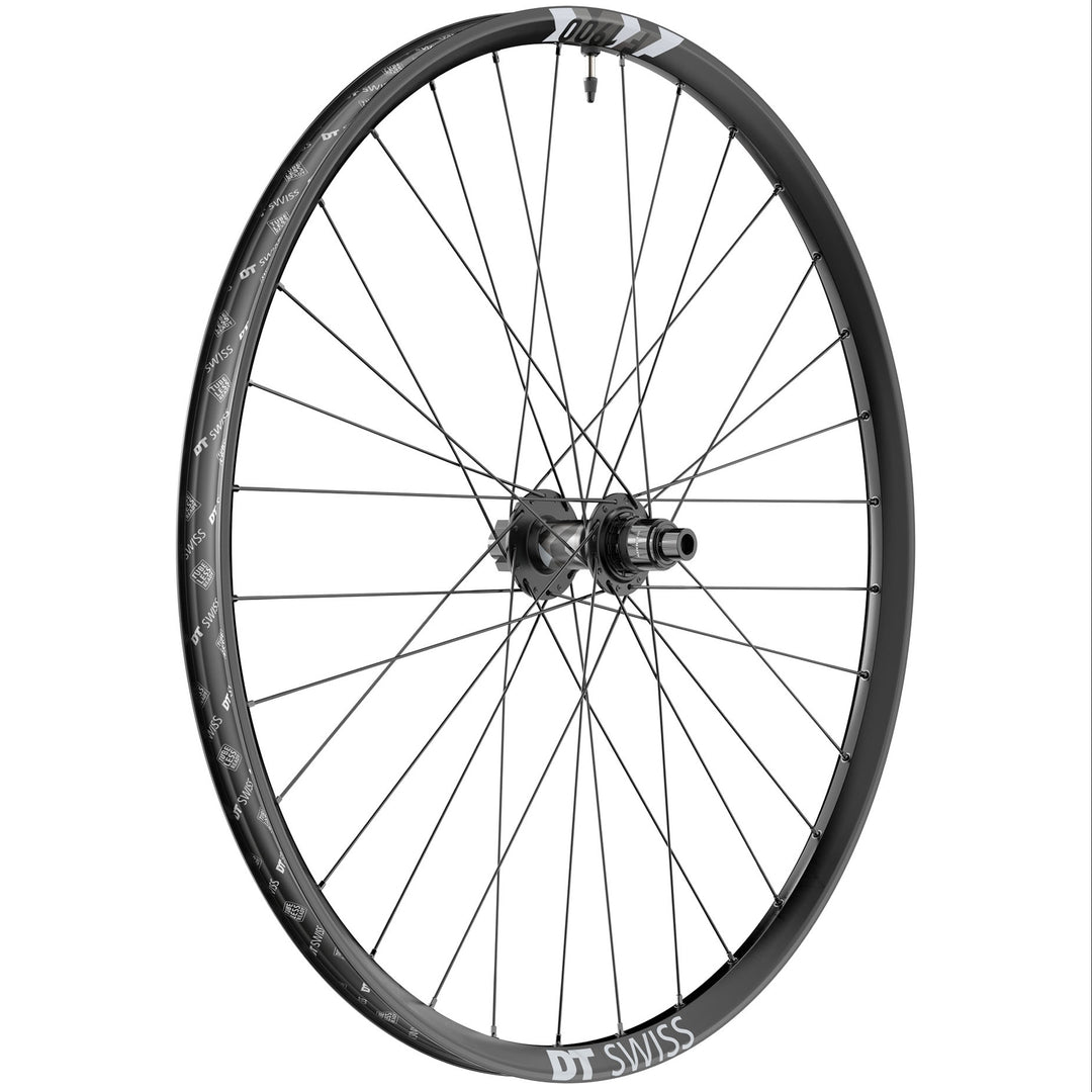 Rear Wheel DT Swiss DT Swiss F 1900 Classic Rear Wheel - 29" 12 x 148mm 6-Bolt XD Ratchet LN 18 BLK Dark Slate Gray