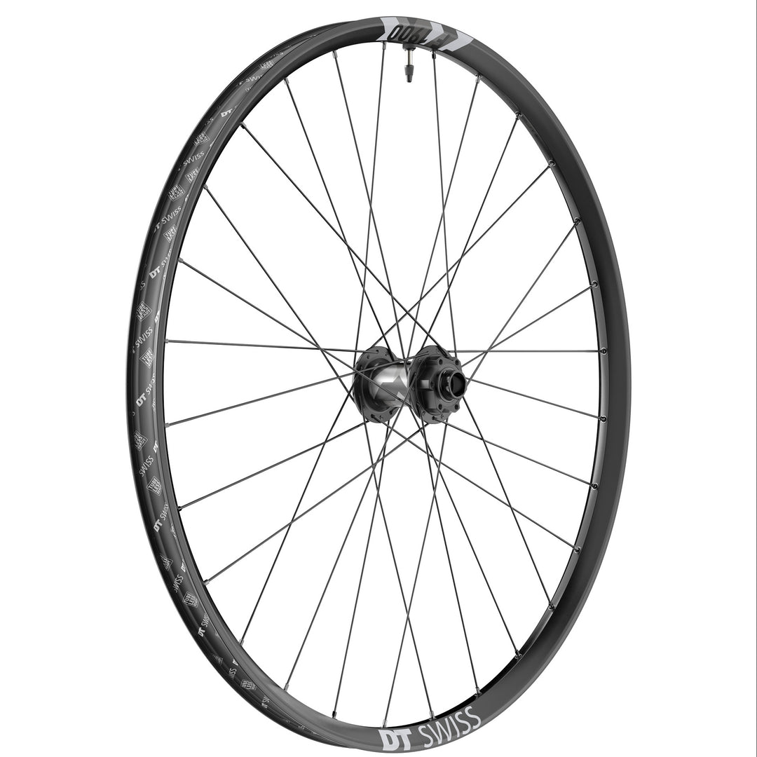 Front Wheel DT Swiss DT Swiss F 1900 Classic Front Wheel - 27.5" 20 x 110mm 6-Bolt Black Dark Slate Gray