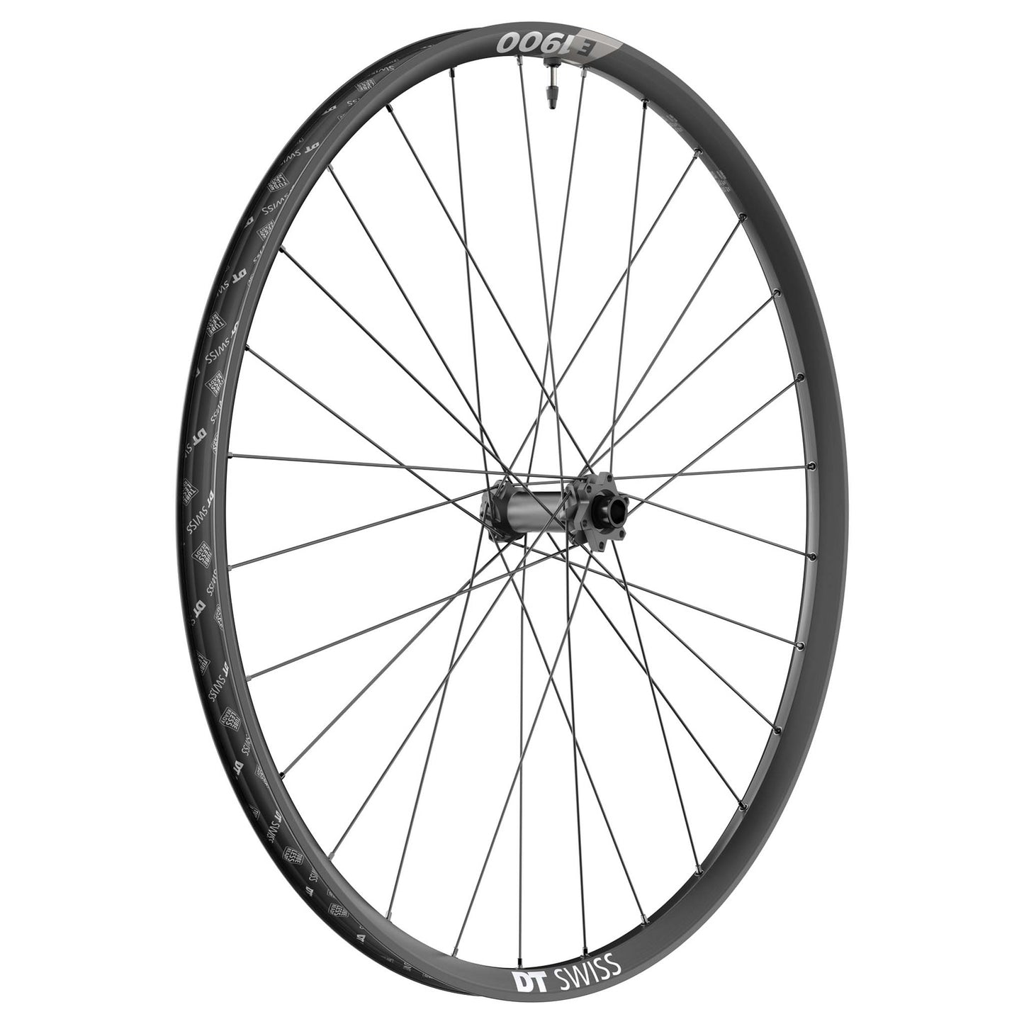 DT Swiss E 1900 Spline 30 Front Wheel - 29" 15 x 110mm 6-Bolt Black