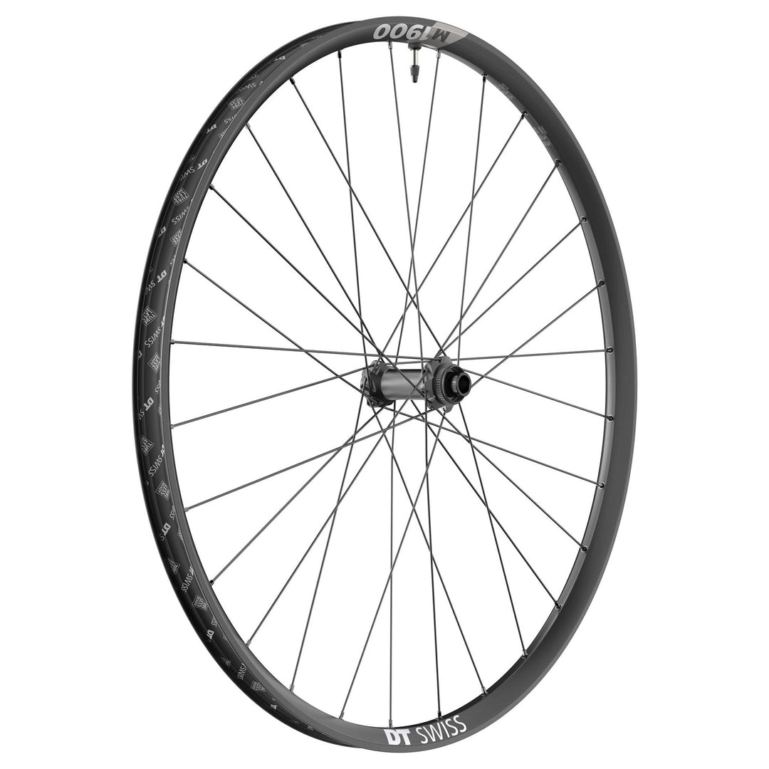 Front Wheel DT Swiss DT Swiss M 1900 Spline 30 Front Wheel - 27.5" 15 x 100mm Center-Lock Black Dark Slate Gray