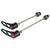 Axles & Axle Parts DT Swiss DT Swiss RWS MTB Front Quick Release - QR x 100mm Titanium Dark Slate Gray