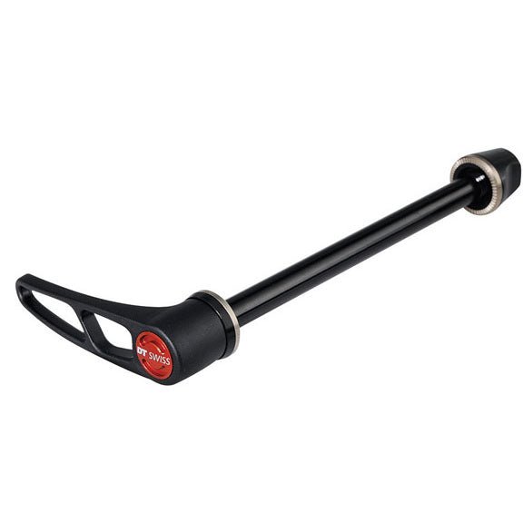 Axles & Axle Parts DT Swiss DT Swiss RWS MTB Front Thru Axle - 9 x 100mm Overall Length 115mm M9 x 1.0mmThread Pitch Flat Washer Dark Slate Gray