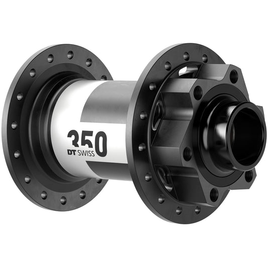Front Hub DT Swiss DT Swiss 350 Front Hub - 20 x 110mm DH Boost 6-Bolt Black 32H Dark Slate Gray