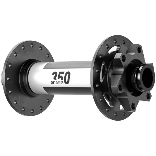 Front Hub DT Swiss DT Swiss 350 Front Hub - 15 x 150mm 6-Bolt Black 32H Dark Slate Gray