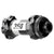Front Hub DT Swiss DT Swiss 350 Front Hub - 12 x 100mm Center-Lock Black 24H Straightpull Dark Slate Gray