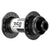 Front Hub DT Swiss DT Swiss 350 Front Hub - 12 x 100mm Center-Lock Black 28H Dark Slate Gray