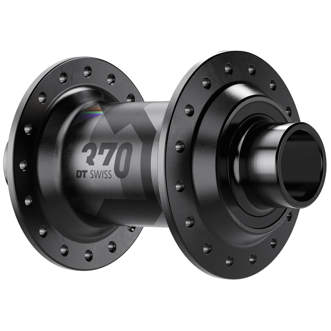 Hubs DT Swiss DT Swiss 370 DJ Non-Disc Front Hub 32h  20x110mm Dark Slate Gray