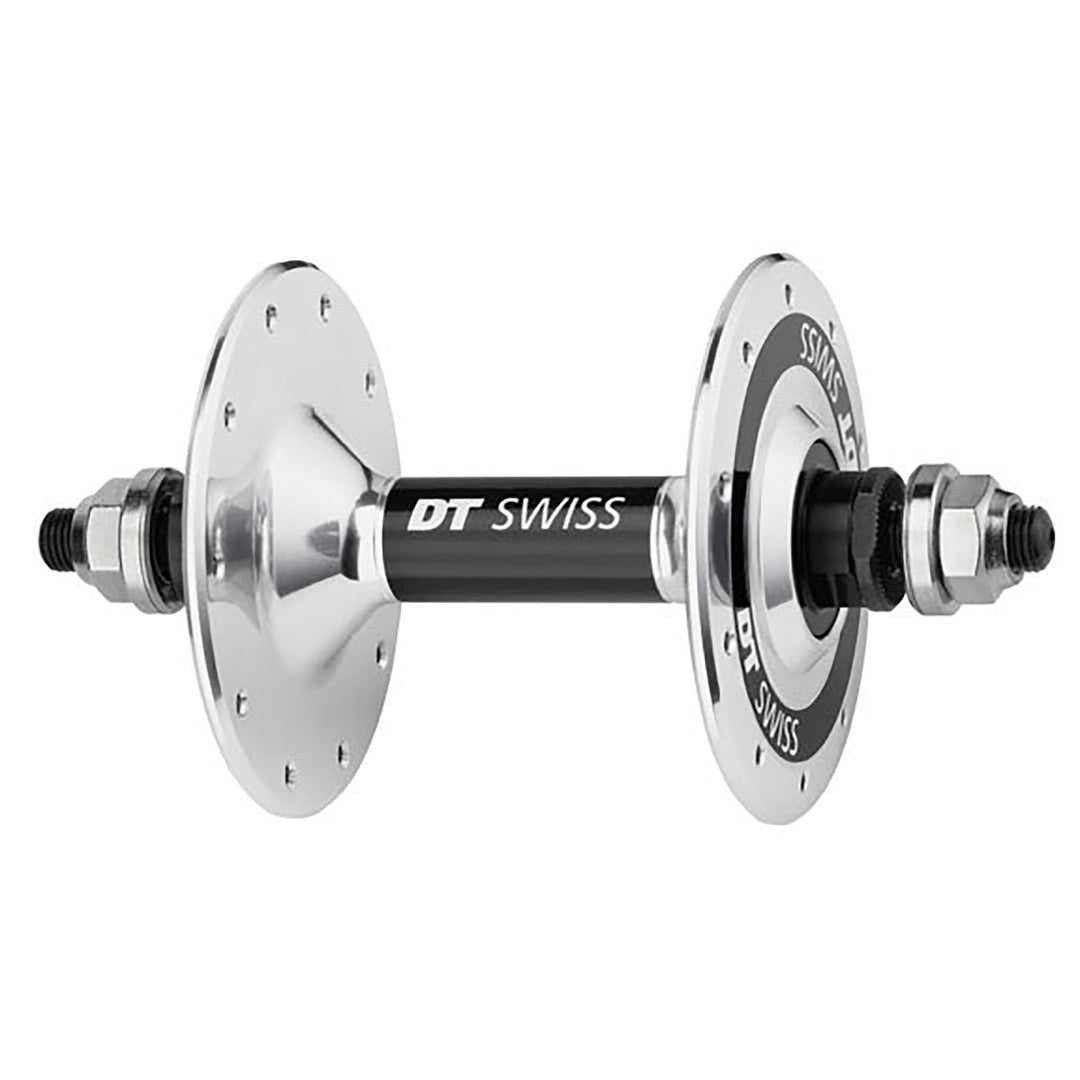 Front Hub DT Swiss DT Swiss Track Front Hub - Rim Brake Polished 20h Light Gray