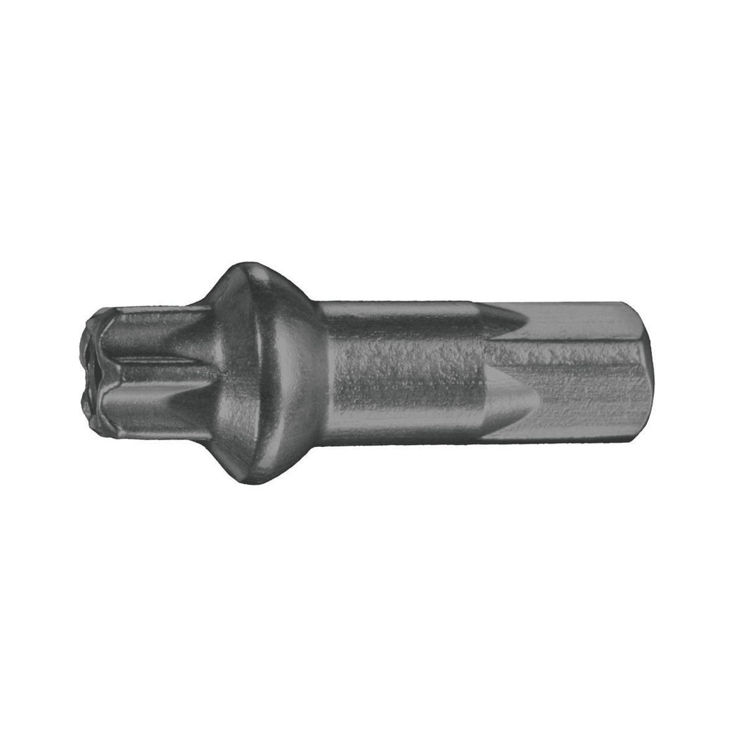 Spoke Nipples DT Swiss DT Swiss Pro Head Spoke Nipples - Aluminum 2.0 x 15mm Black Box of 100 Dim Gray
