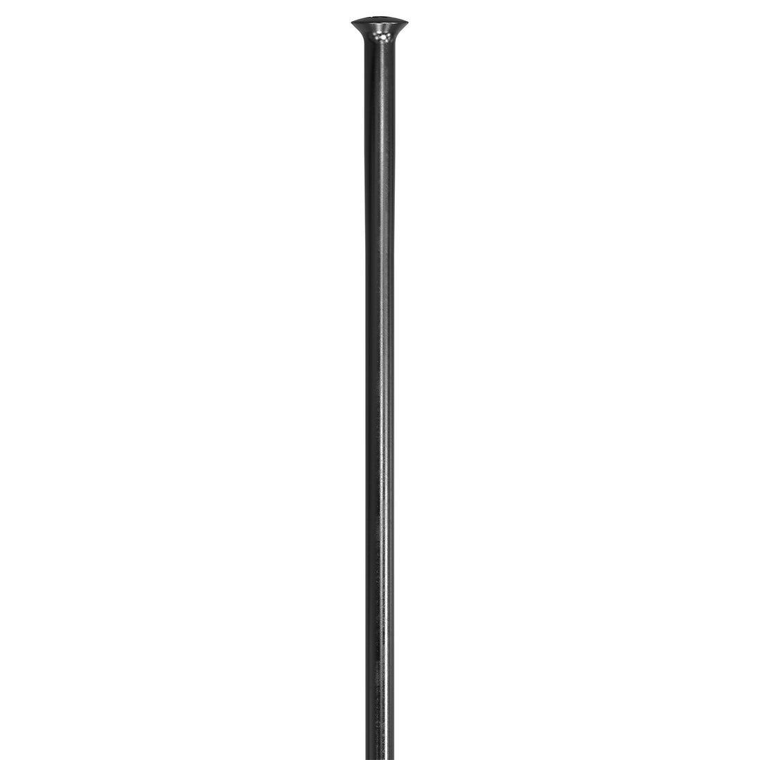 Spokes DT Swiss DT Swiss Champion Spoke: 2.0mm Blanks 315mm Straight Pull Black Box of 100 Dark Slate Gray