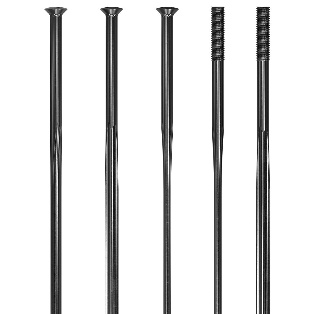 Spokes DT Swiss DT Swiss Revolite Bladed Spoke SP  Black 306mm 20/Count Dark Slate Gray