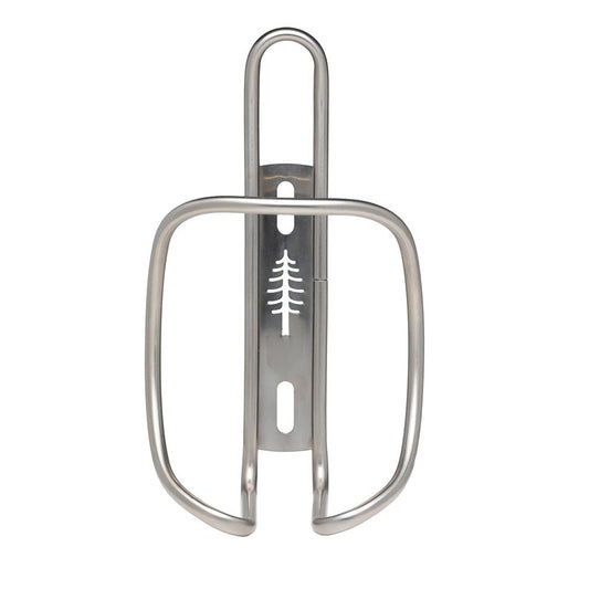 Water Bottle Cages Portland Design Works PDW ZigZag Water Bottle Cage - Silver Dark Gray