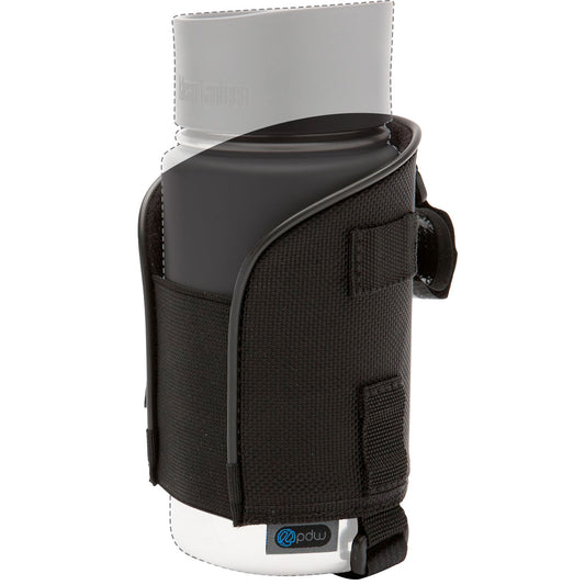 Water Bottle Cages Portland Design Works Portland Design Works Hot Take Cup Holder - Black Dark Slate Gray