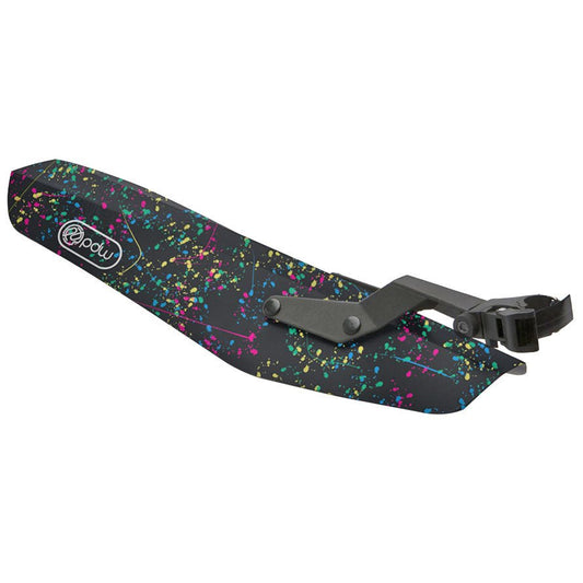 Clip-On Fender Portland Design Works Portland Design Works Mud Shovel 6.5 Rear Fat Fender - Splatter Dark Slate Gray