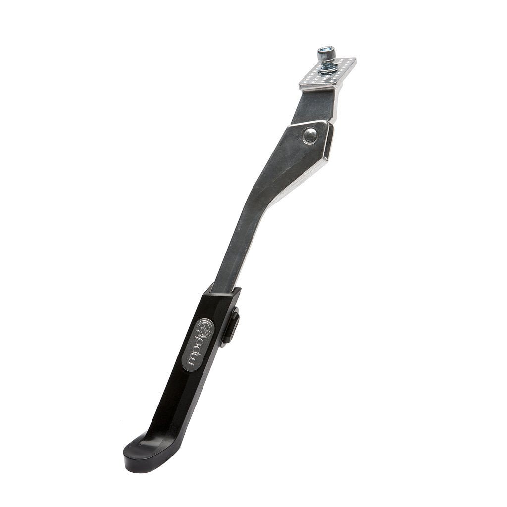 Kickstands Portland Design Works Portland Design Works Power Stance Rear Mount Adjustable Kickstand 18mm Spacing Silver Dark Slate Gray