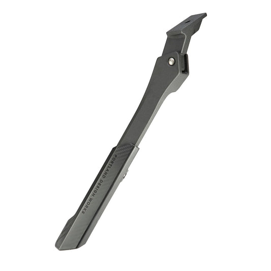 Kickstands Portland Design Works Portland Design Works Sturdy Lad Kickstand - Center Mount - Black Dim Gray