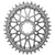 absoluteBLACK Oval Chainring SRAM AXS Gravel 38T - Titanium